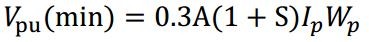 حداقل مقدار Vpu