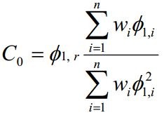 ضریب C0