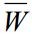 W