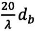 20-λ-db