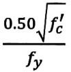 0.50fc-fy