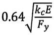 0.64-kcE-Fy