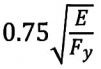 0.75-E-Fy