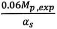 0.06Mp-exp-αs